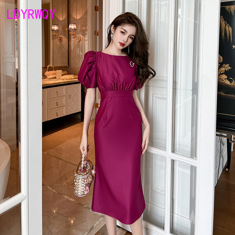 Wrap Dress Work - 2023 musim panas baru gaya wanita