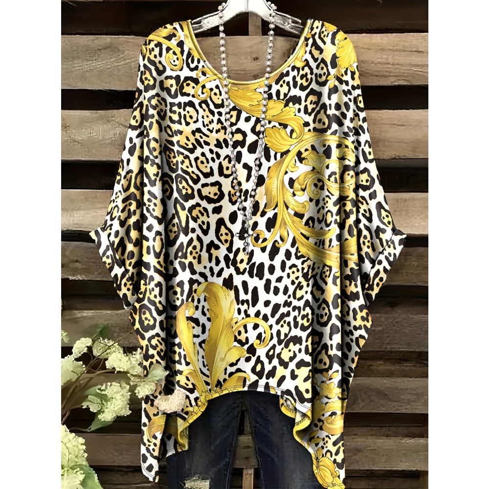 Women'S Formal Day Wear - Kaos Wanita Motif Hewan untuk Pakaian