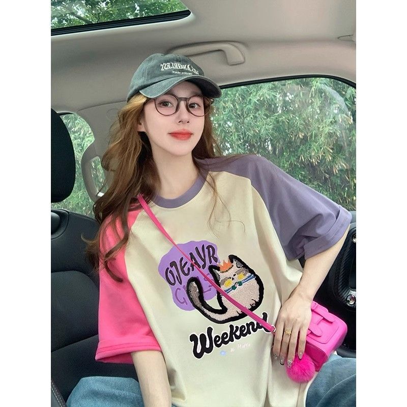Women'S Formal Day Wear - Kaus Lengan Pendek Wanita Musim Semi