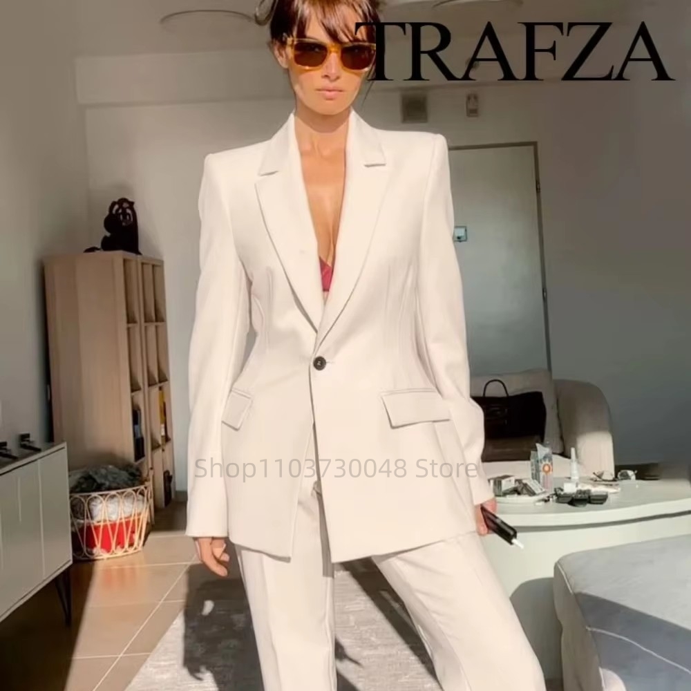 Women'S Office Formal Wear For Ladies - Setelan Blazer dan Celana Wanita Kantoran