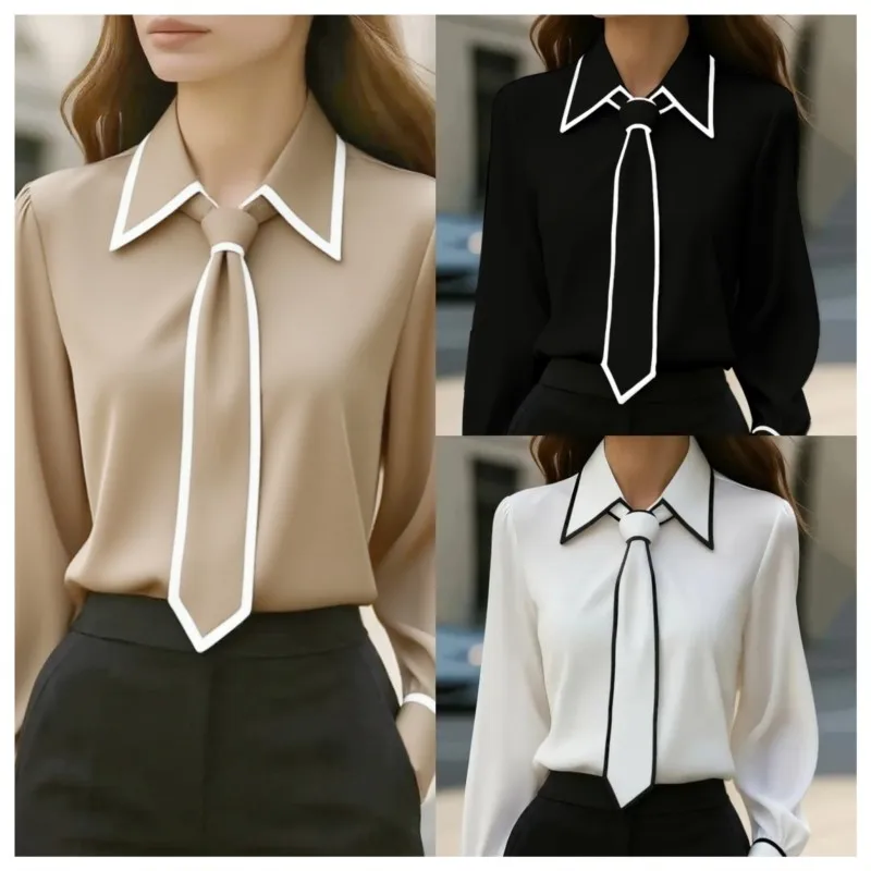 Blus Wanita Kemeja Fashion For - Female Formal Wear ulasan dan harga