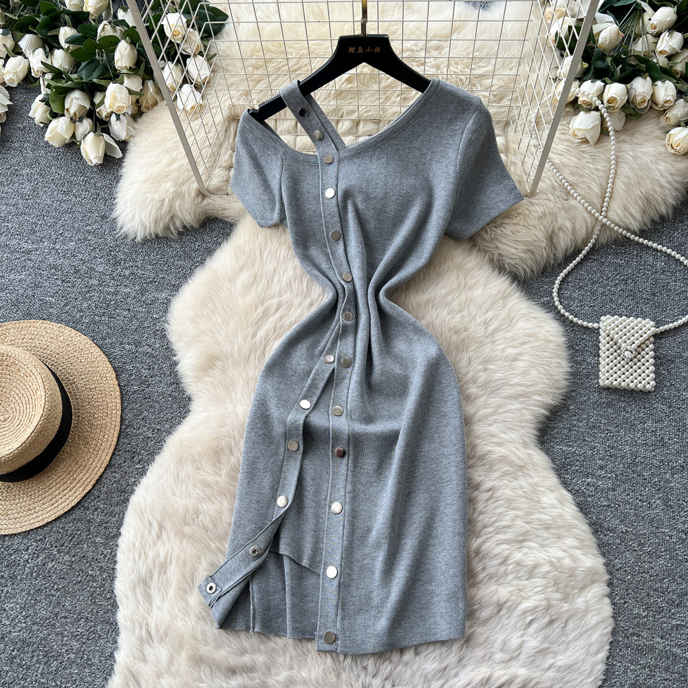 Gaun Wanita Panjang Sedang Sek - Wrap Dress Work ulasan dan harga