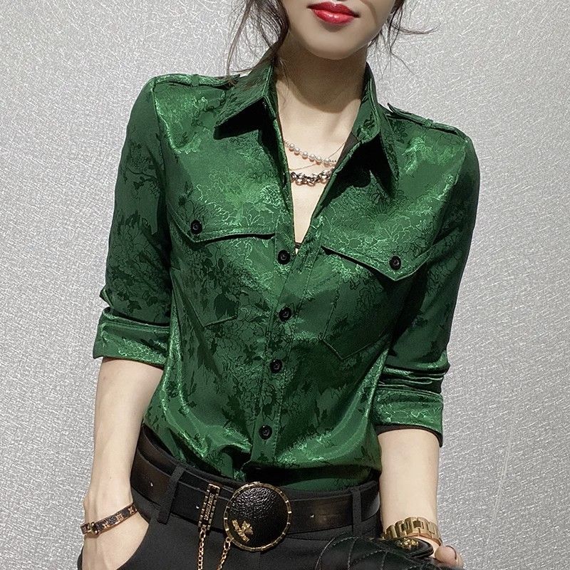 Blus lengan panjang penuh wani - Women'S Office Formal Wear For Ladies ulasan dan harga