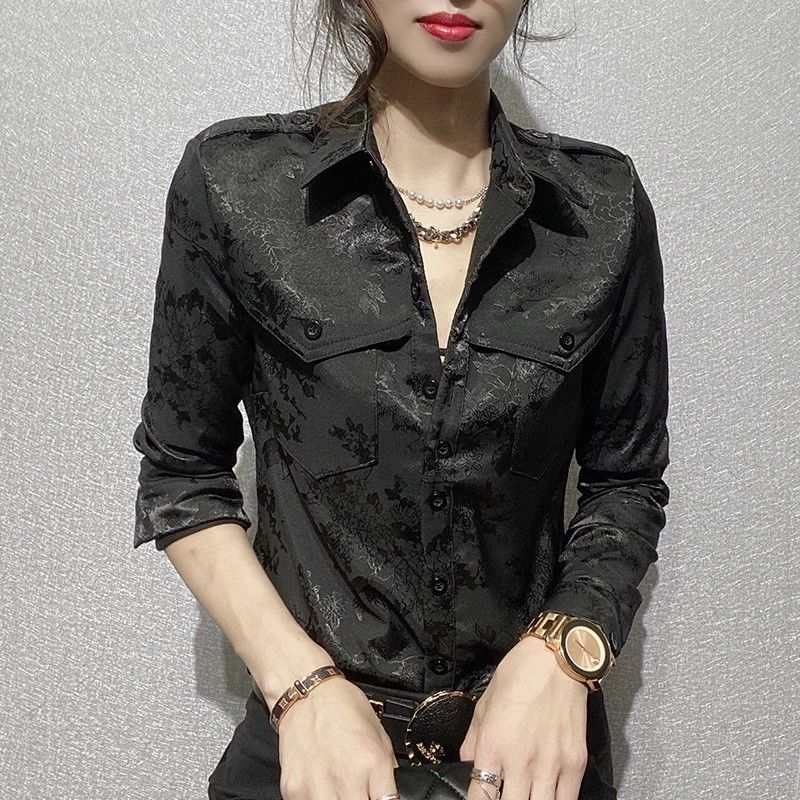 Blus lengan panjang penuh wani - Women'S Office Formal Wear For Ladies ulasan dan harga