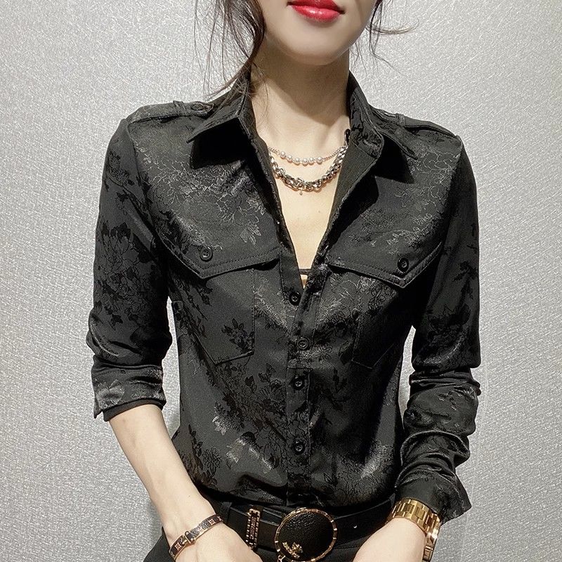 Blus lengan panjang penuh wani - Women'S Office Formal Wear For Ladies ulasan dan harga