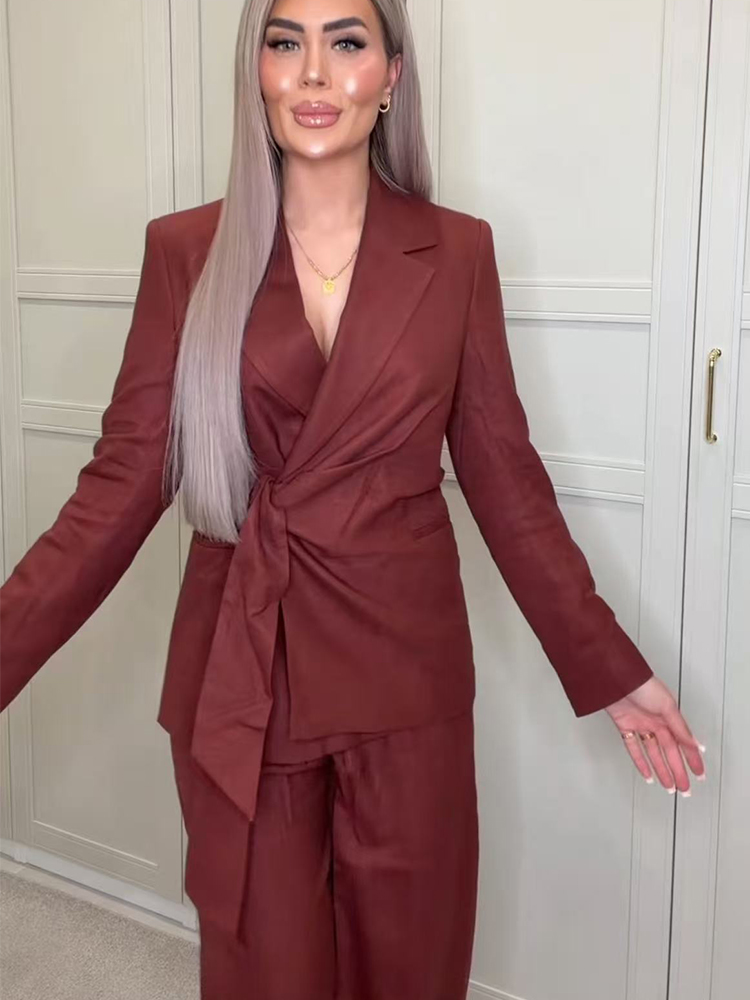 Setelan Blazer Celana Wanita K - Women'S Office Formal Wear For Ladies ulasan dan harga