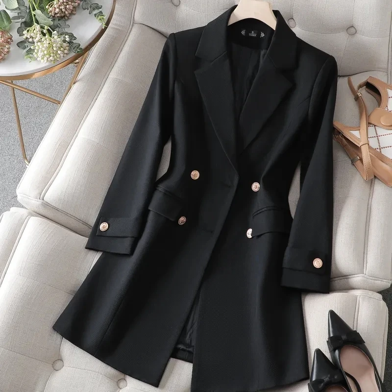 Jaket panjang musim gugur dan  - Women'S Office Formal Wear For Ladies ulasan dan harga