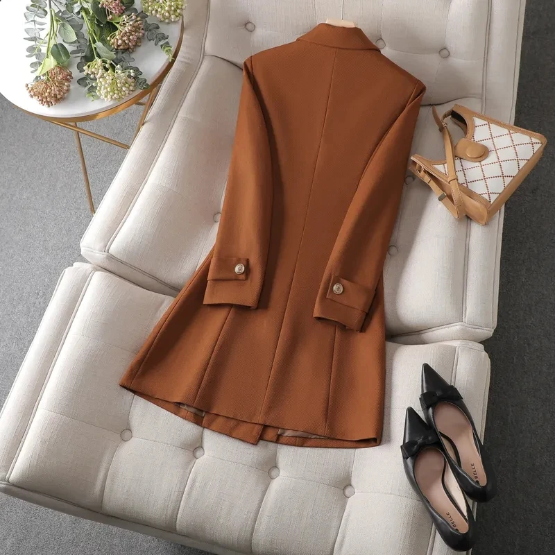 Jaket panjang musim gugur dan  - Women'S Office Formal Wear For Ladies ulasan dan harga