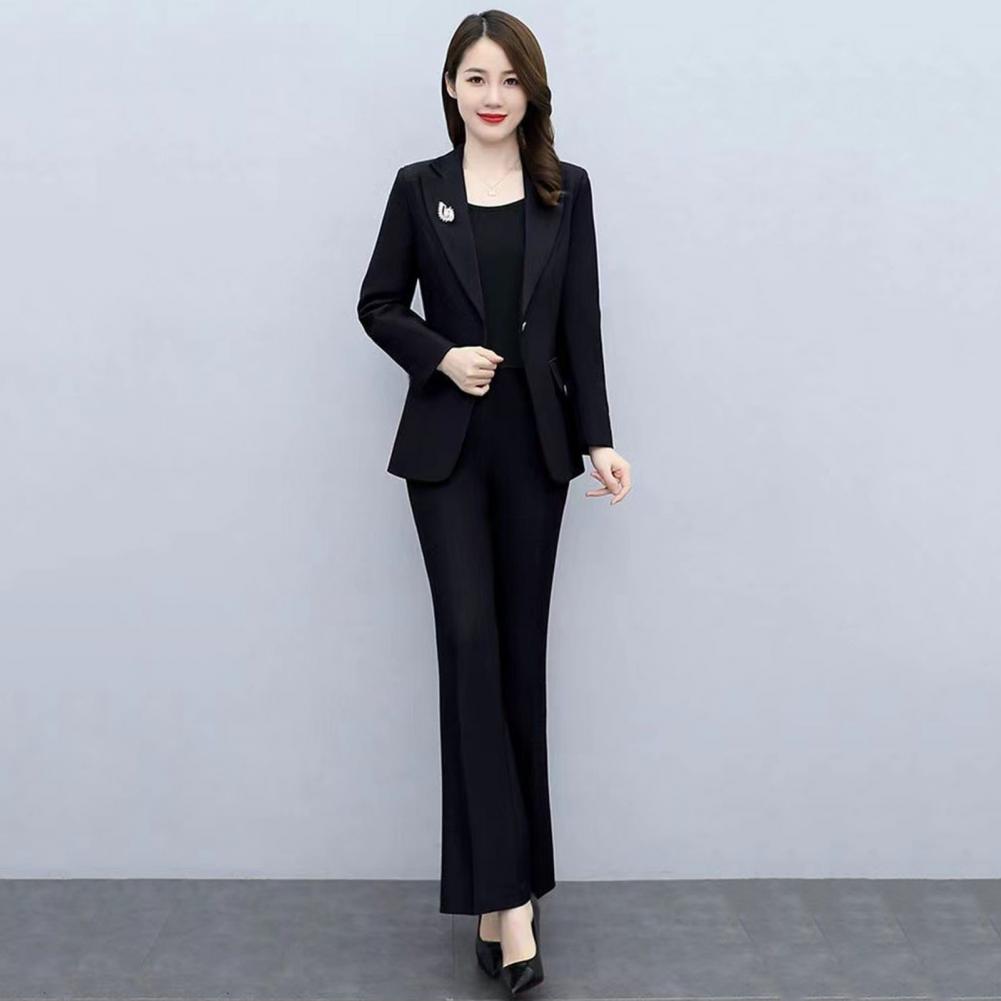 2 Pcs/Set Setelan Jas Formal W - Women'S Office Formal Wear For Ladies ulasan dan harga