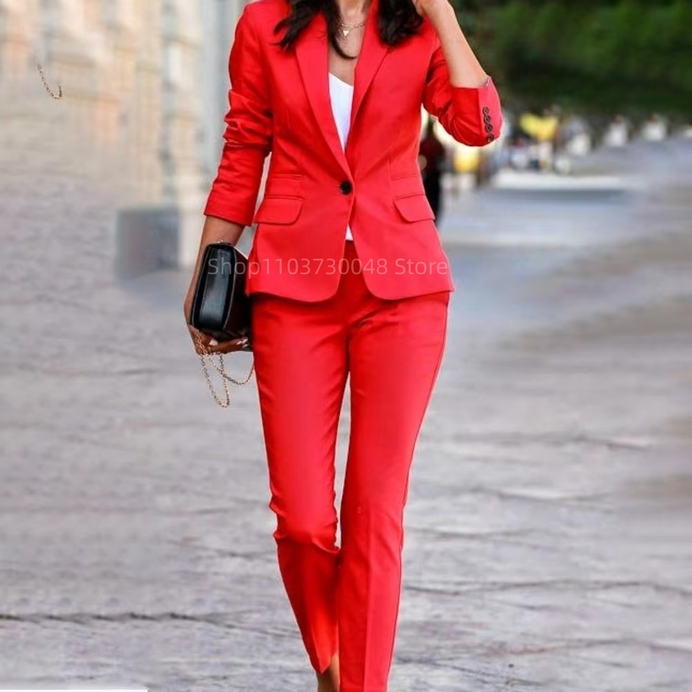 Setelan Blazer dan Celana Wani - Women'S Office Formal Wear For Ladies ulasan dan harga